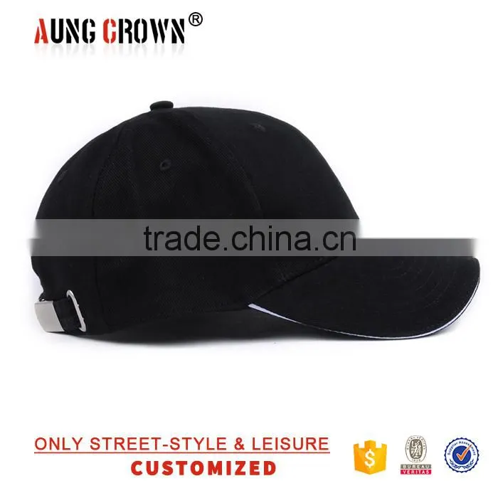 custom your design blank baseball cap