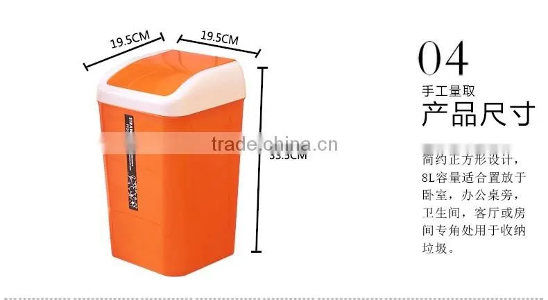 Professional manufacturer for plastic dustbin