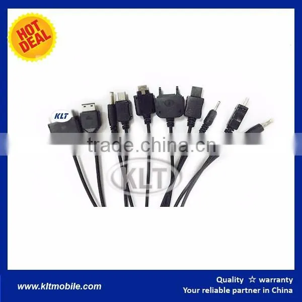 Universal 10 in 1 Multifunction Charger USB Cable For Multiple Cell Phones