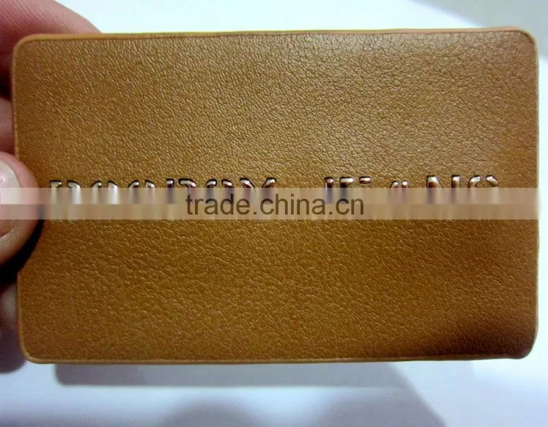 newest design jeans leather label in 2016