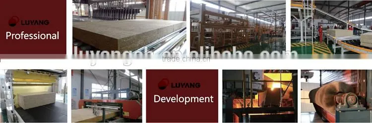 LUYANG Rock wool roof insulation board