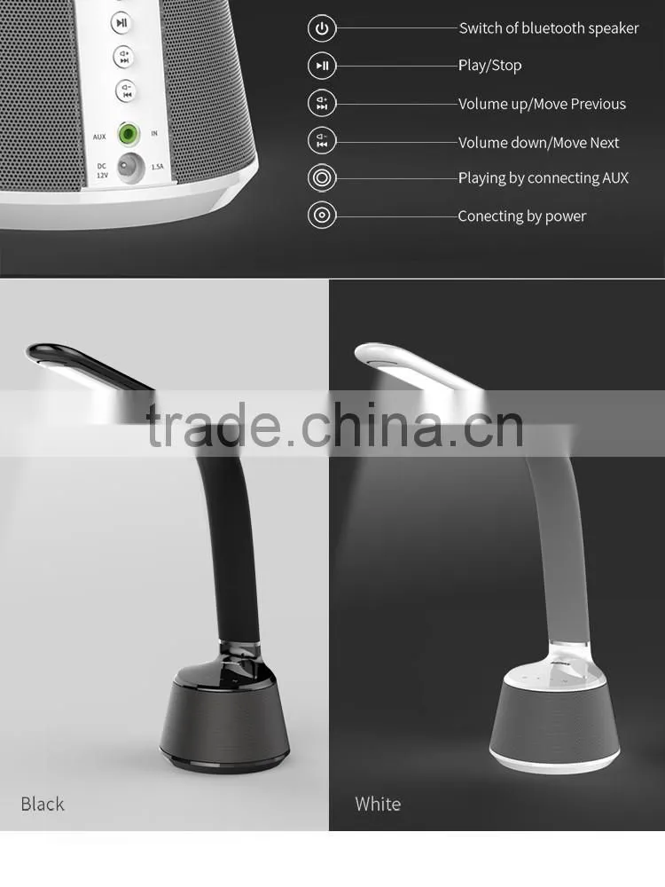 REMAX wireless bluetooth speaker with LED light for smartphone