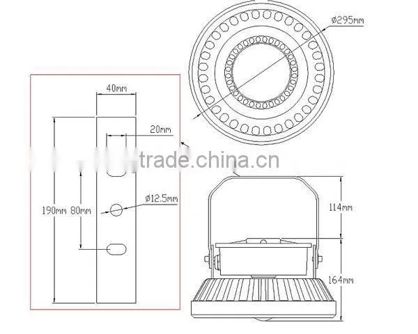 LED COB High Brightness LED Canopy Light DLC