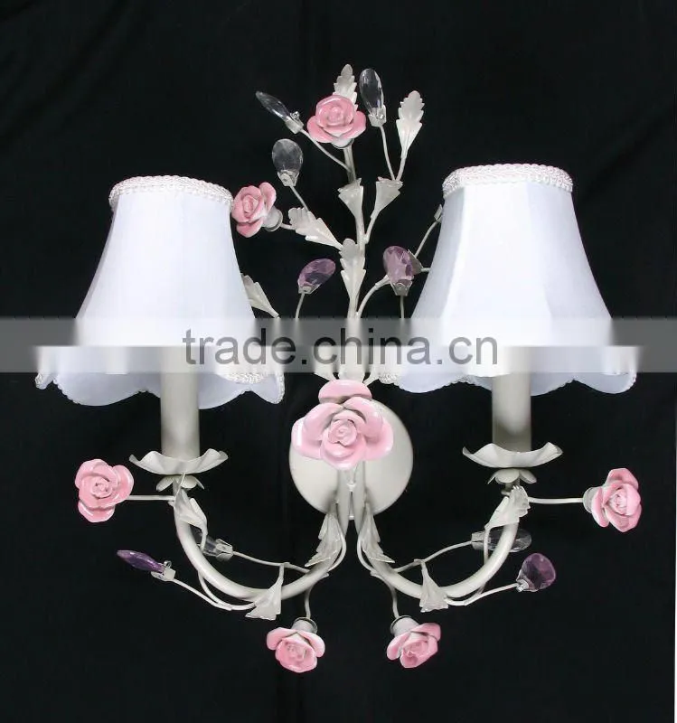 European bedroom single wall lamp