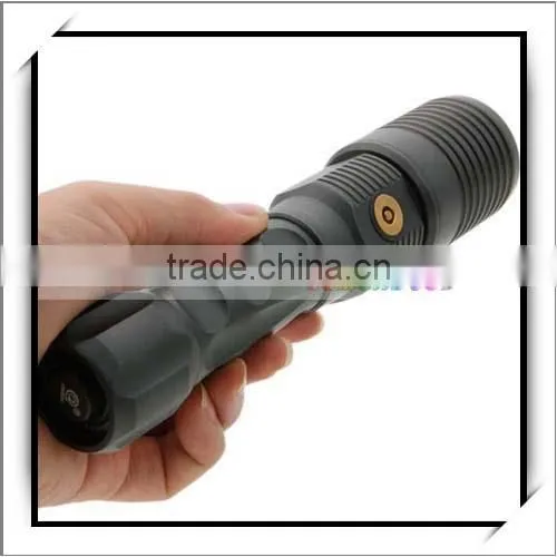 For TangsPower X3 8W 4.2V XML-T6 Aluminum 1200LM High Power LED Flashlight
