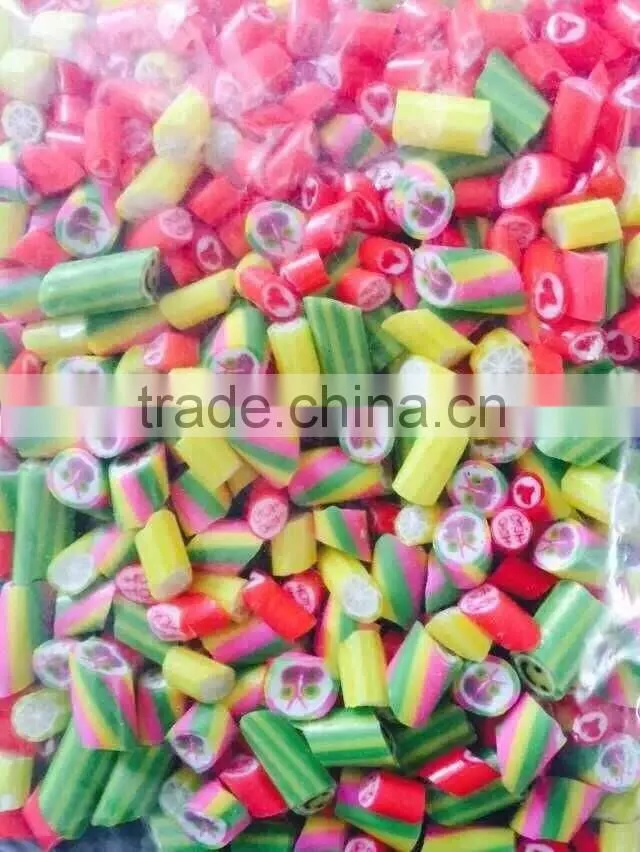 Handmade Custom Pattern Individual Packed Fruit Flavored Hard Candy