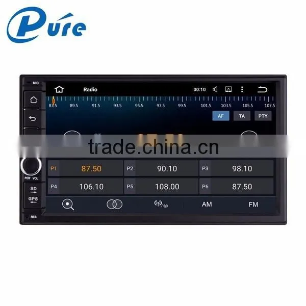 Newest 2 din car dvd player 7 inch RK3188 1.6GHz bluetooth player android 5.1.1 car stereo radio gps