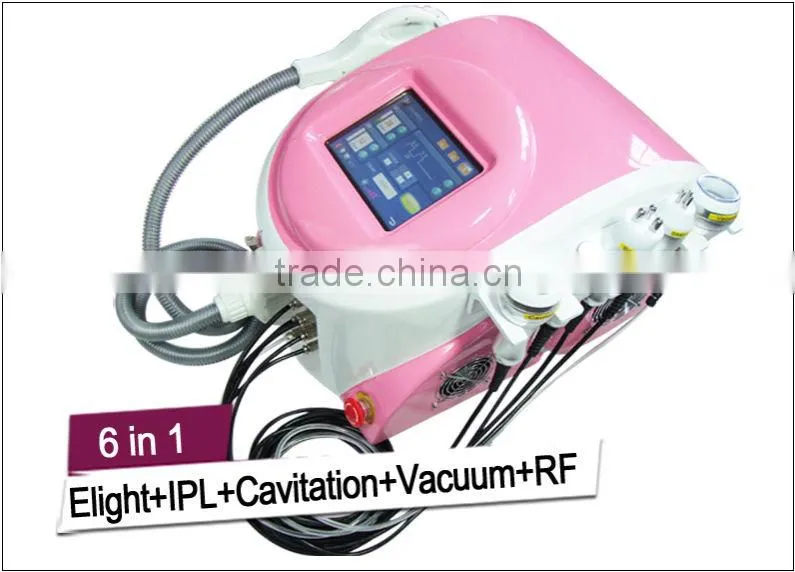 Salon Top best effective 6 in 1 IPL slimming ultrasound equipment with CE/TUV