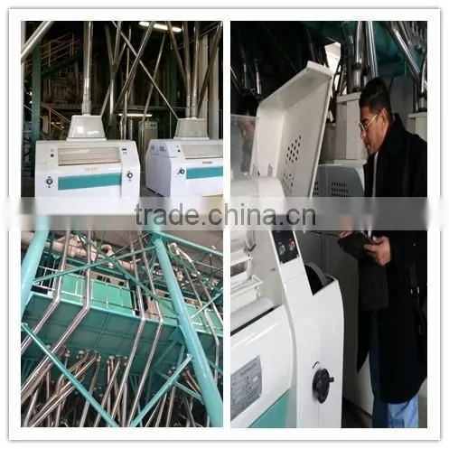 flour mill plant with automatic packing machine