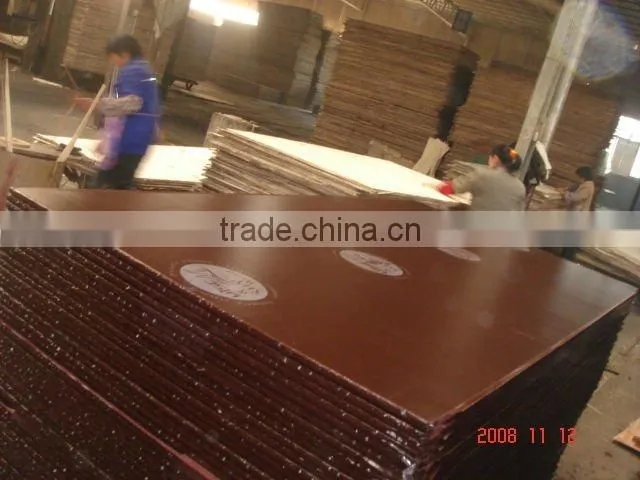 12mm 18mm Construction Plywood Concrete form black brown film faced plywood