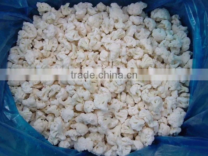New crop frozen cauliflower