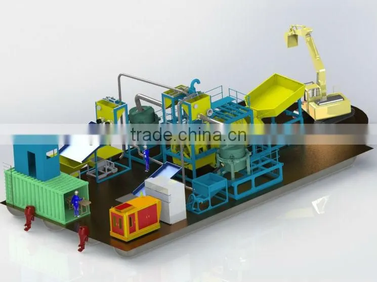 River Hydraulic Cutter Suction Dredger For Sale