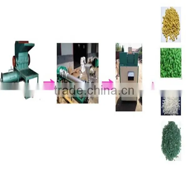 high efficiency and large stock plastic pellet making machine