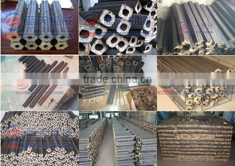Specialize in energy saving machine wood briquette charcoal making machine