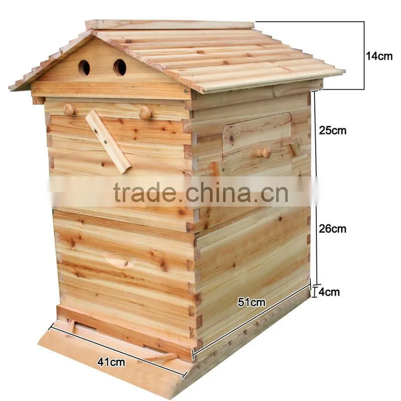 2016 New design honey automatic flow bee hive kit