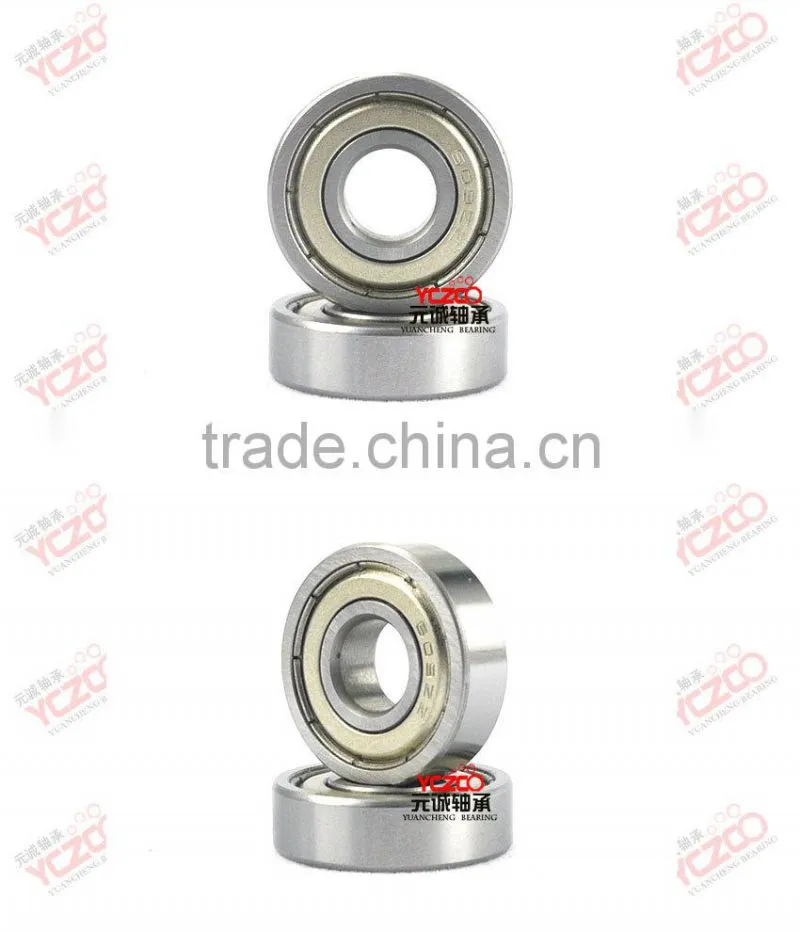 609zz deep groove ball bearings single row