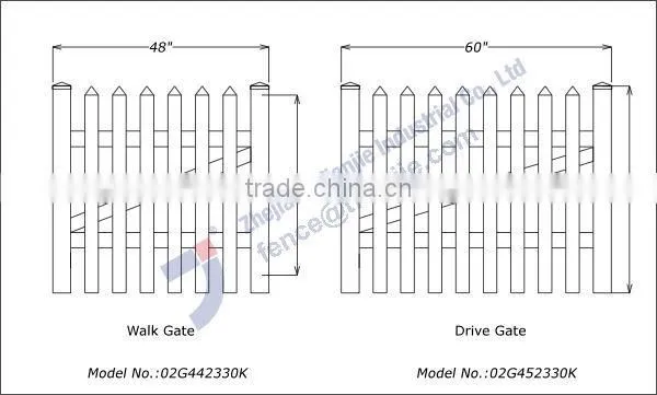 Free Maintenance PVC Slat Fence