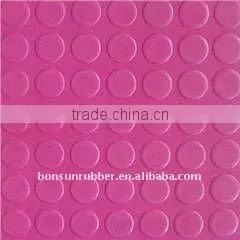 from 3mm to 6mm thickness Round button rubber sheet