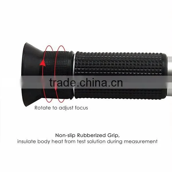 Brix Refractometer with ATC,0-32% in 0.2% division, for brandy,beer,fruits,Cutting Liquid,CNC,Vegetables,Juices,Softdrinks