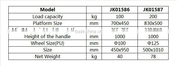 100/200kg Stainless Steel Lift Table