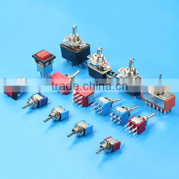 RED BLACK WHITE color Toggle switch protective cover