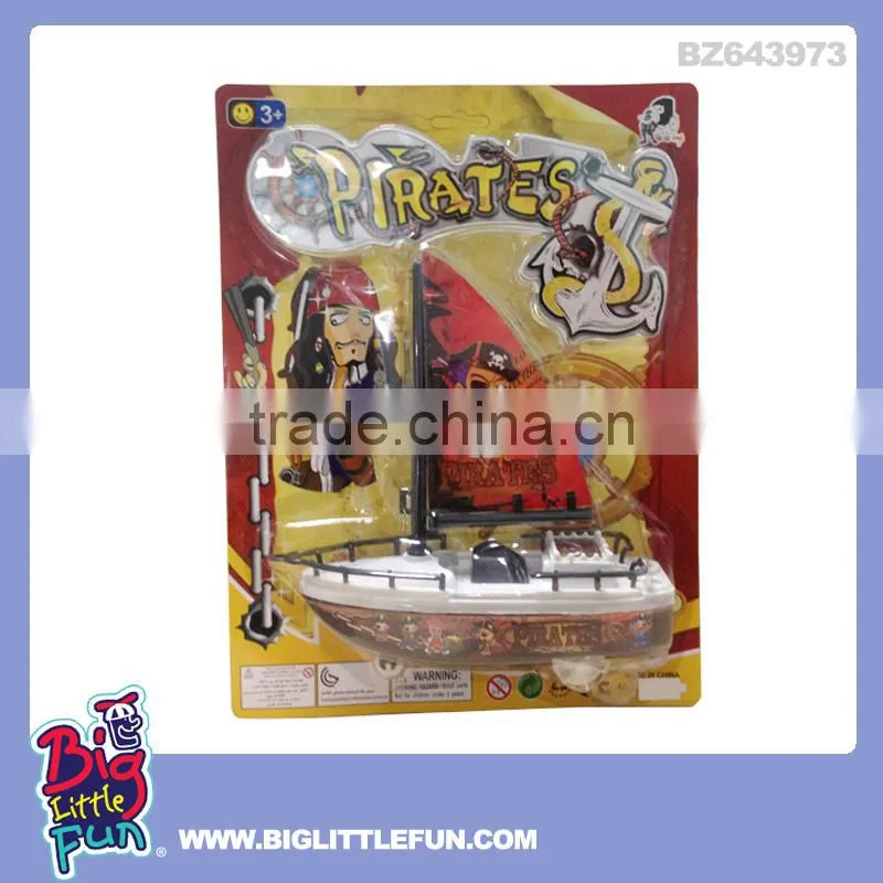Shooting plane toys pull line toy boat