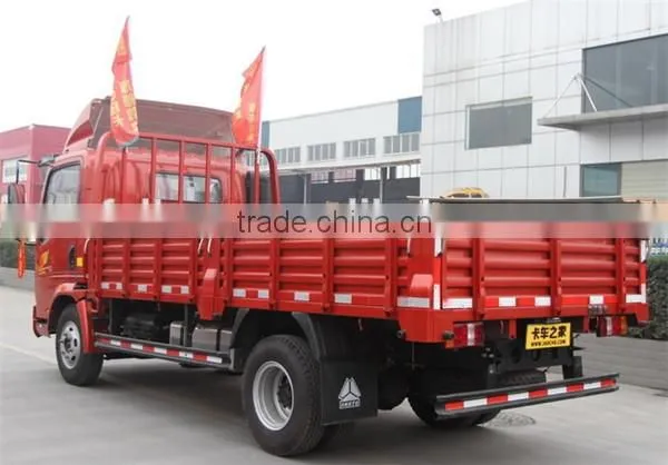 Price of Sinotruk howo 4X2 small delivery truck
