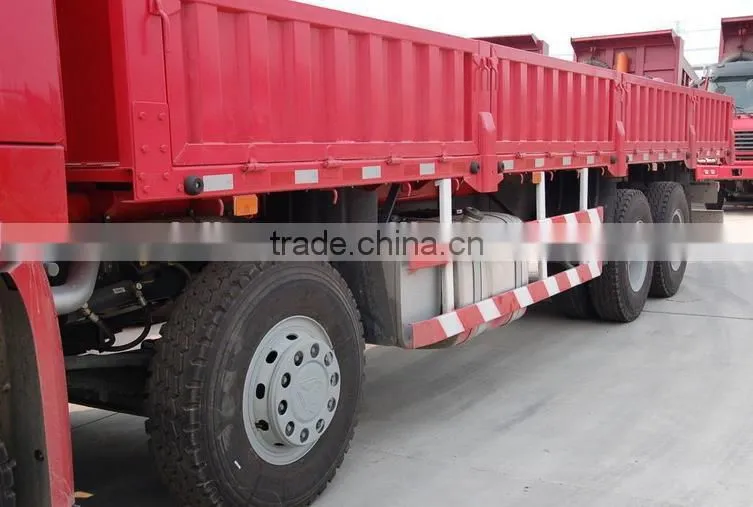 Factory Directly Euro3 HOWO Dropside Lorry 290hp 8x4