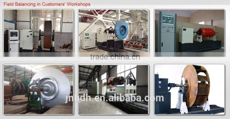 industrial fan blade balancing machine