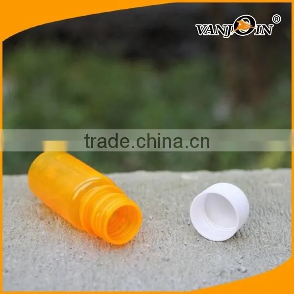 25ml Orange PET Val for Medicine Use