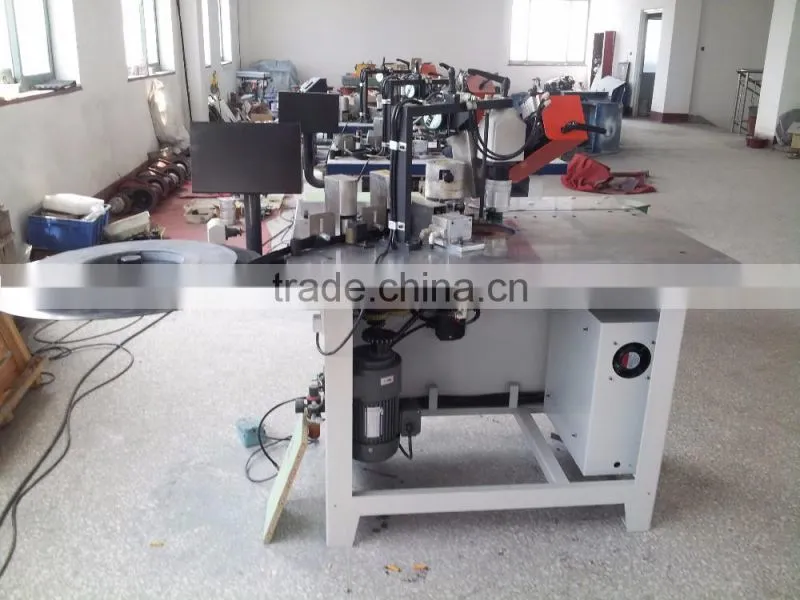 pvc edge banding for particle board MFB50SA Semi-auto curve pvc edge bander machine