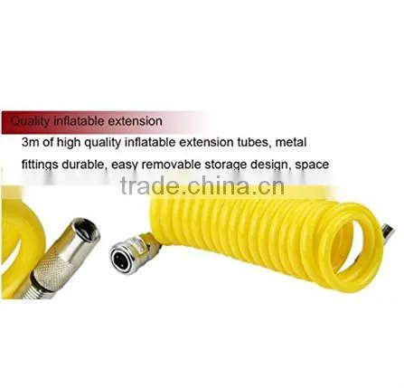H90133 Heavy Duty Two cylinders air compressor tyre/wheel inflator with gauge