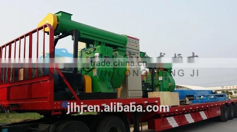 Manure Pellet Making Machine With Automatic Lubrication System
