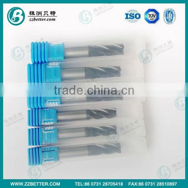 square ended milling cutter