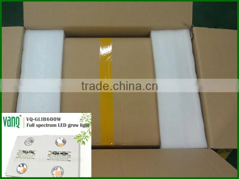 600 watt led grow light with aluminium reflector lamp shade