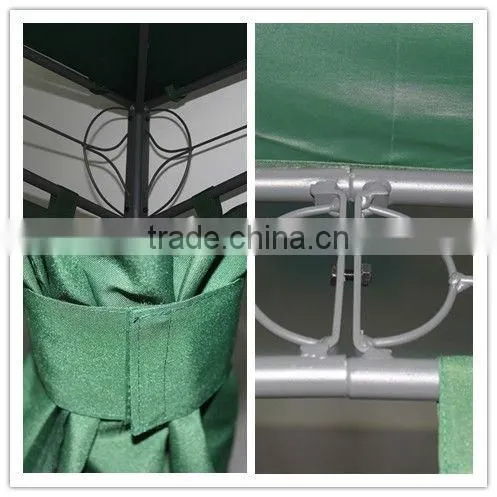 3MX3M Deluxe Metal Gazebo(metal roof gazebo,outdoor furniture)