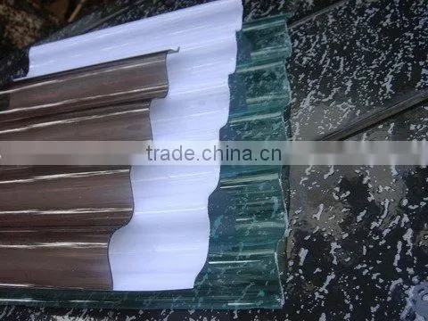polycarbonate transparent corrugated roofing tile