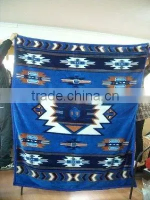 Modern Blue Picnic Throw Blanket SKU4931