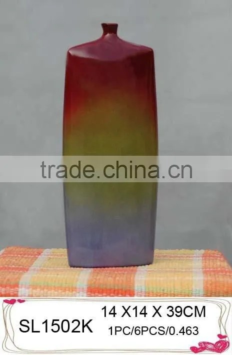 hot sale cheap display large flower vases