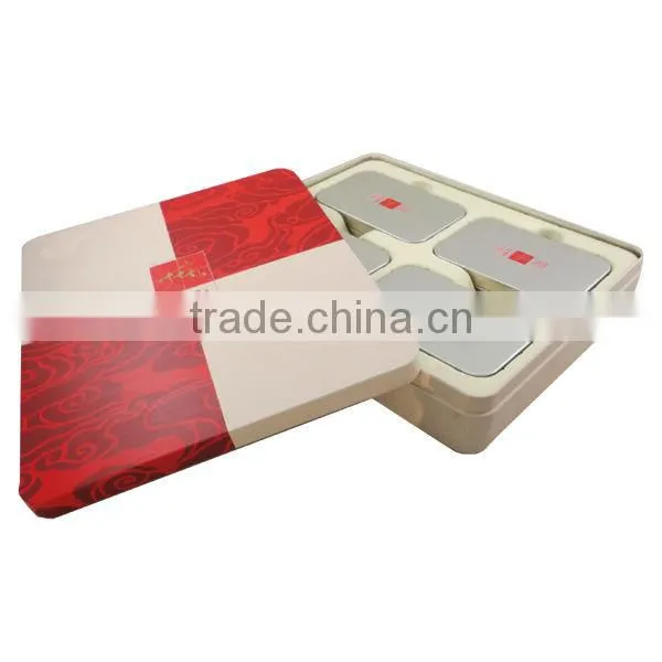 rectangle gift tin box