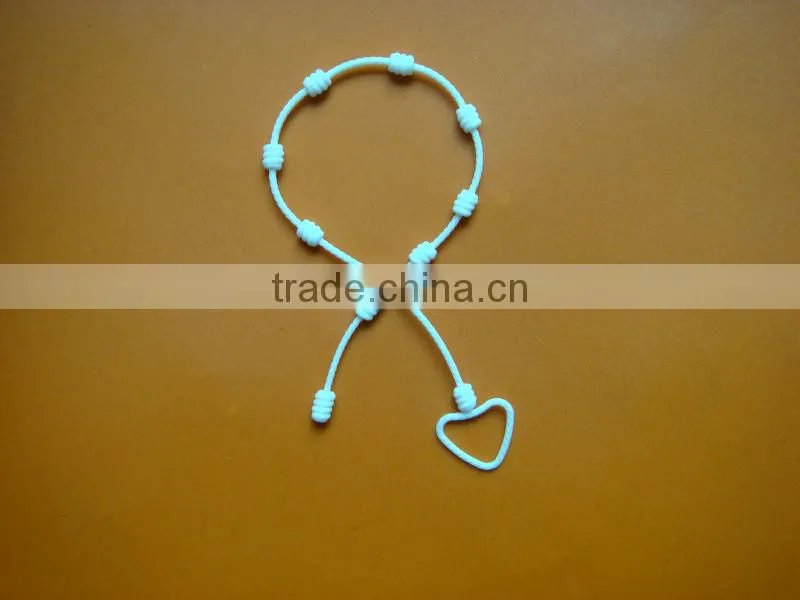 Hot Selling Heart Shaped silicone Bracelet