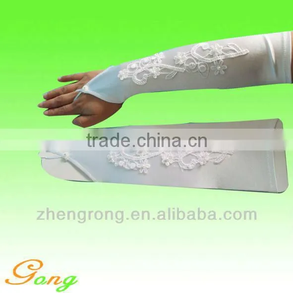 The Newest Style Fashion Satin Gloves