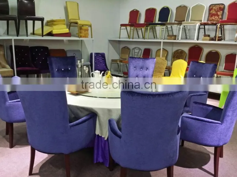 Hotel Luxury banquet chairs and table / dining table