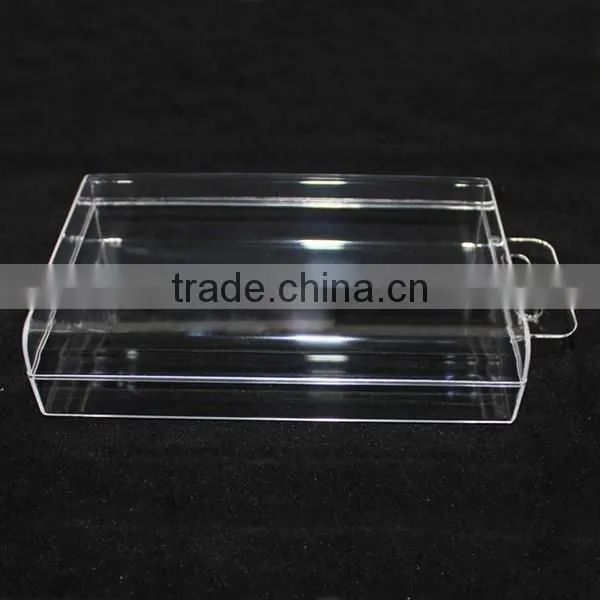 China Supplier Transparent crystal plastic packaging box for electronic, clear plastic box