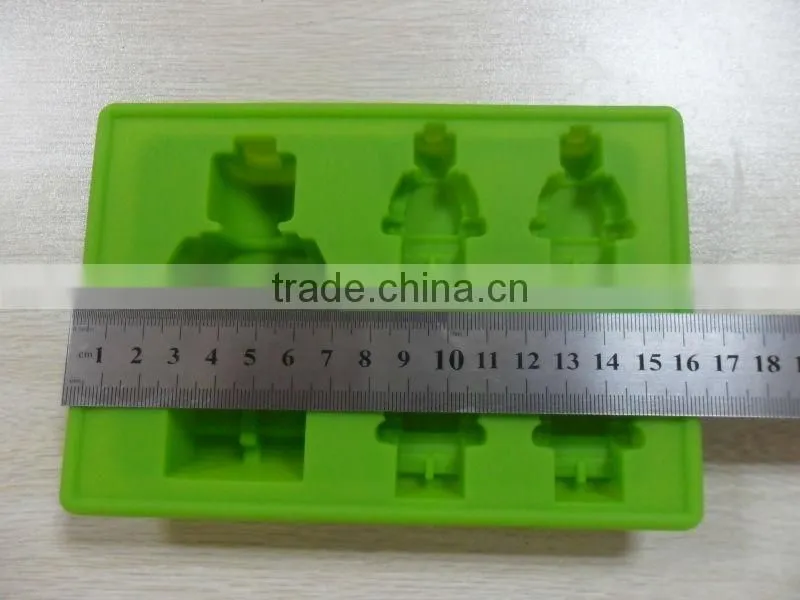 Brick Ice Cube Tray Silicone Mould Build Fun Ice Bricks Party Chocolate
