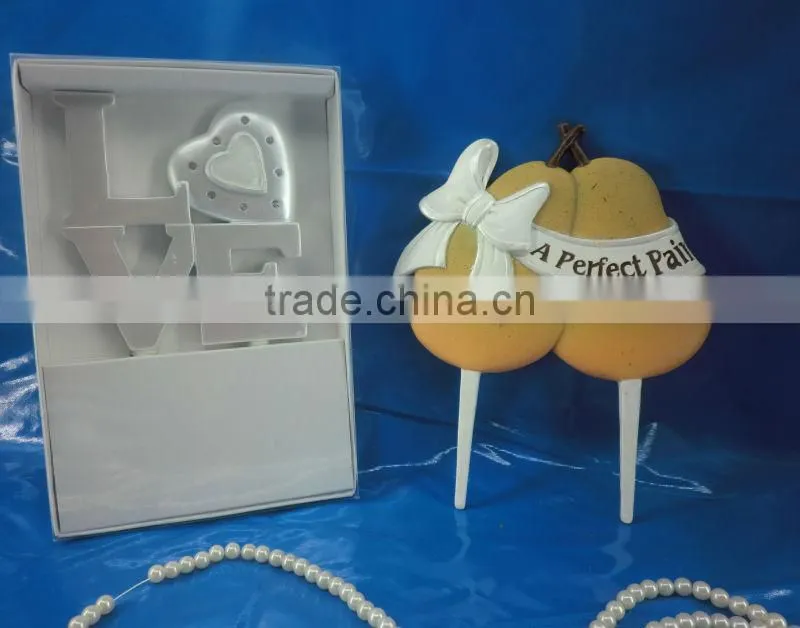 2014 hot selling decoration wedding anniversary 21 birthday cake toppers