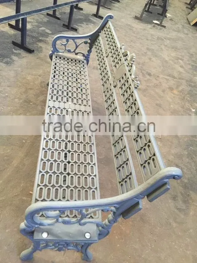 ductile iron decorative outdoor bench hot sale