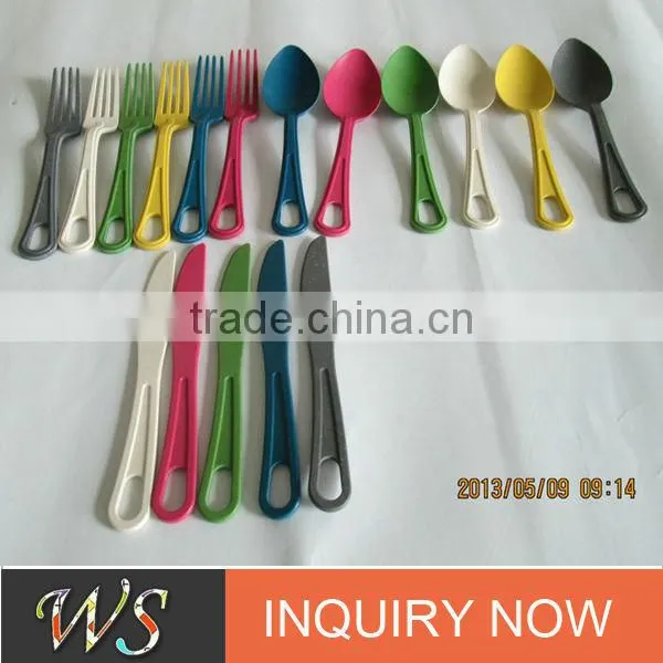 Eco Bamboo Fiber Flatware Hostess Set