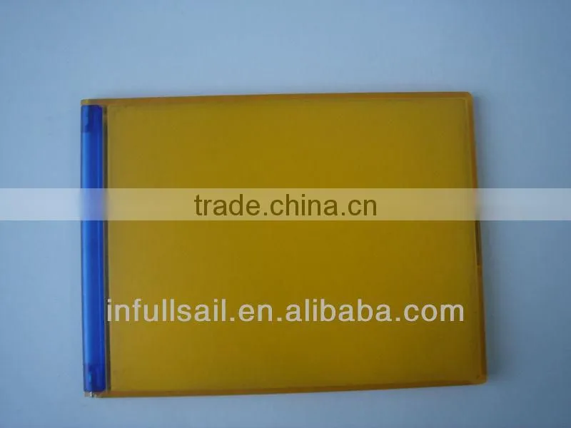 plastic mirror Transparent blue MATT Mirror ,single mirror
