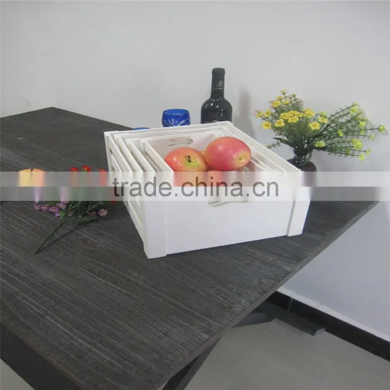 Industrial use wooden box